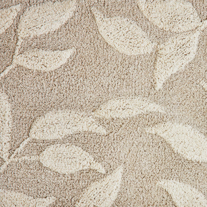 Sandringham Bath Mat by Dreams & Drapes Bathroom in Natural 50 x 80cm - Bath Mat - Dreams & Drapes Bathroom