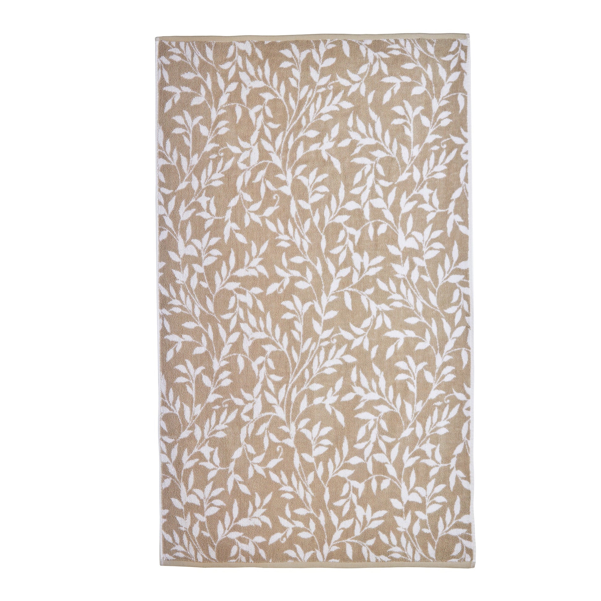 Sandringham Towels by Dreams & Drapes Bathroom in Natural - Hand Towel - Dreams & Drapes Bathroom