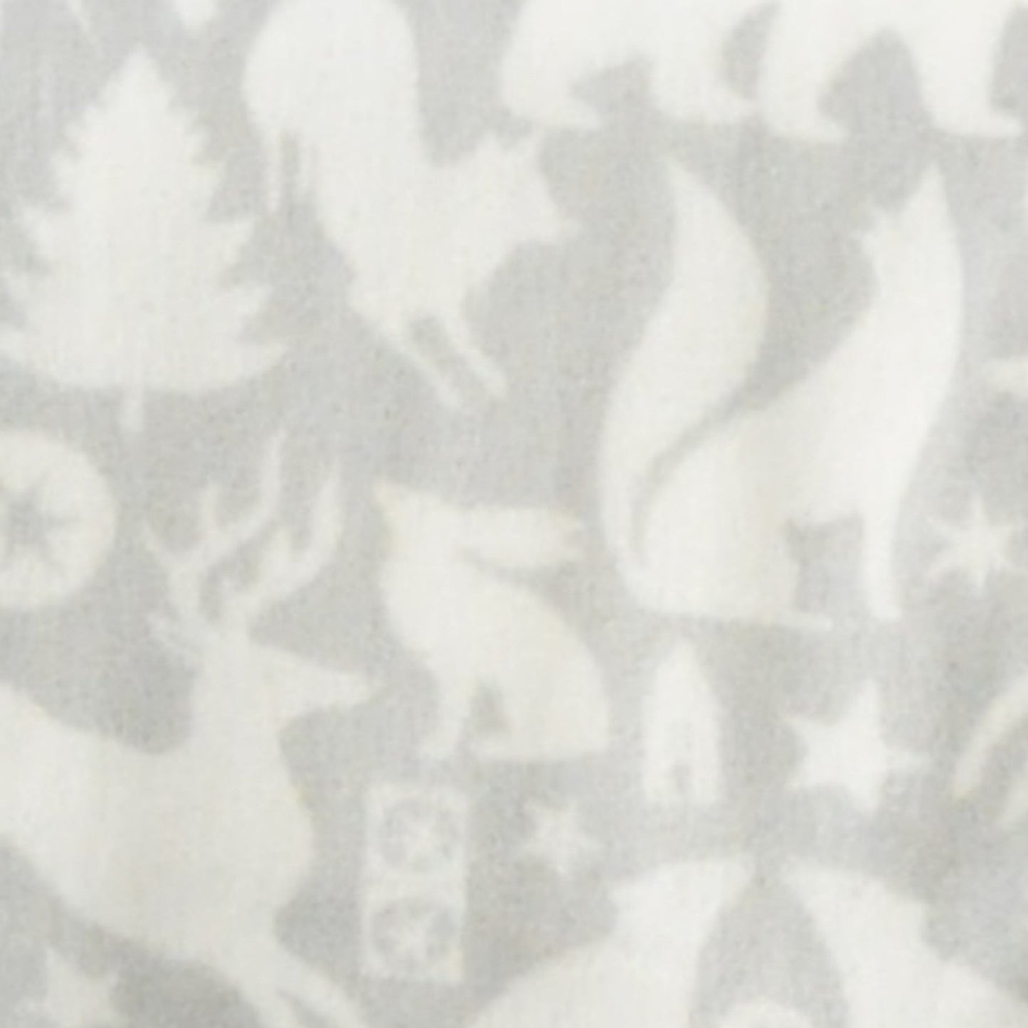 Scandi Animals Throw by Fusion Snug in Grey 120 x 150cm - Throw - Fusion Snug