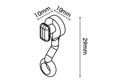 Swish Deluxe Uncorded PVC Curtain Track