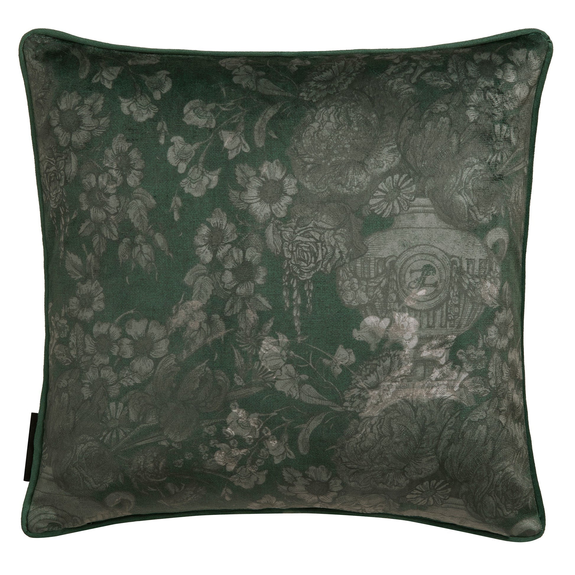 Tuscan Holiday Cushion in Ochre 43 x 43cm - Cushion - Laurence Llewelyn-Bowen