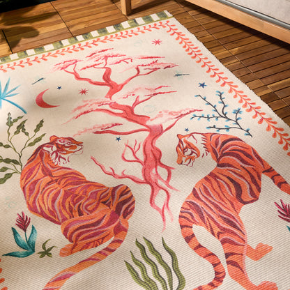 Furn Tiger Dream Indoor/Outdoor Rug - Multi