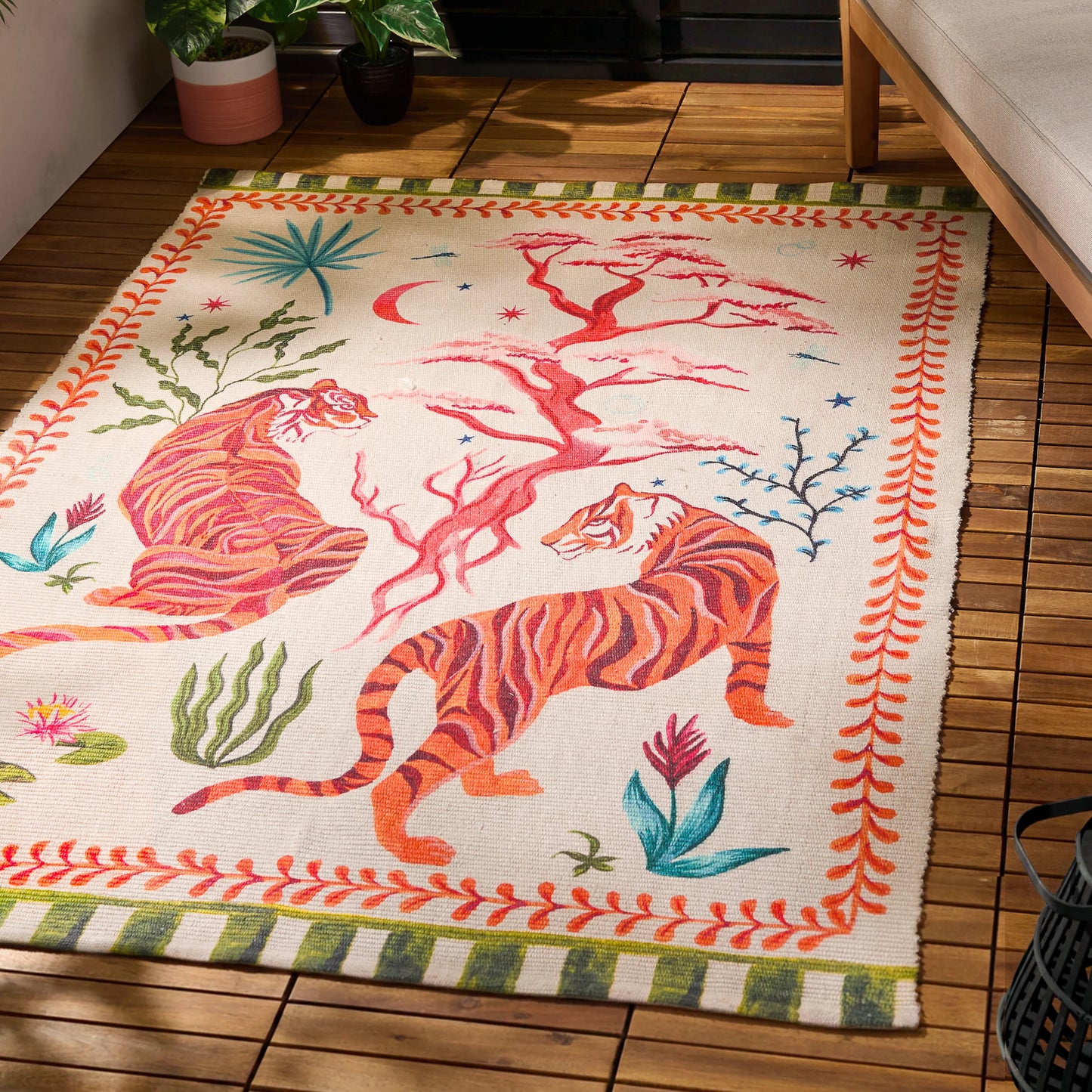 Furn Tiger Dream Indoor/Outdoor Rug - Multi