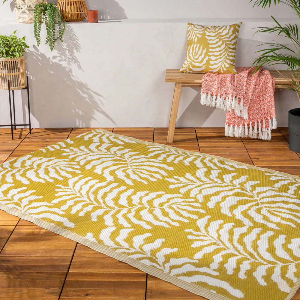 Furn Tocorico Indoor/Outdoor Rug - Mustard
