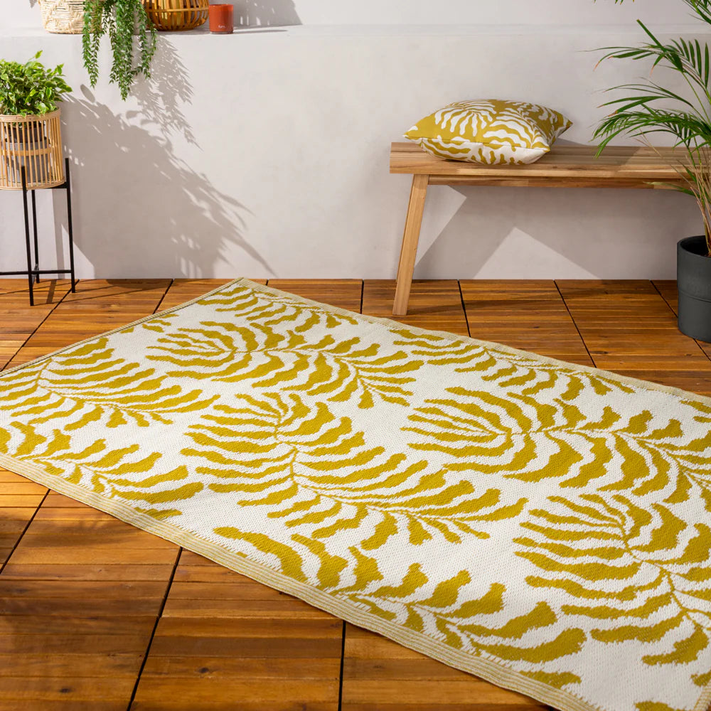 Furn Tocorico Indoor/Outdoor Rug - Mustard