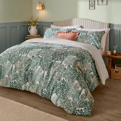 Wylder Topiary Duvet Cover Set - Green