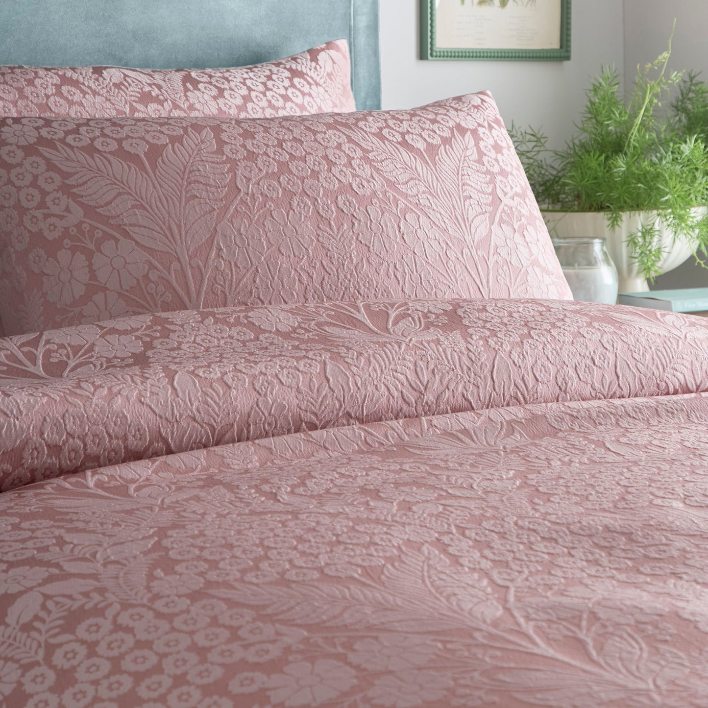 Appletree Heritage Toria Duvet Cover Set - Blush