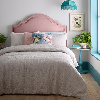 Appletree Heritage Toria Duvet Cover Set - Stone