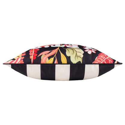 Furn Tropical Bloom Outdoor Cushion - Black