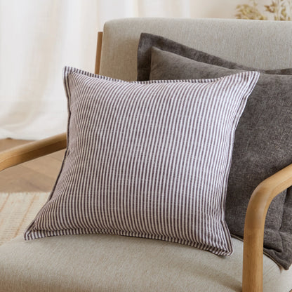 Yard Truro Cushion - Chocolate