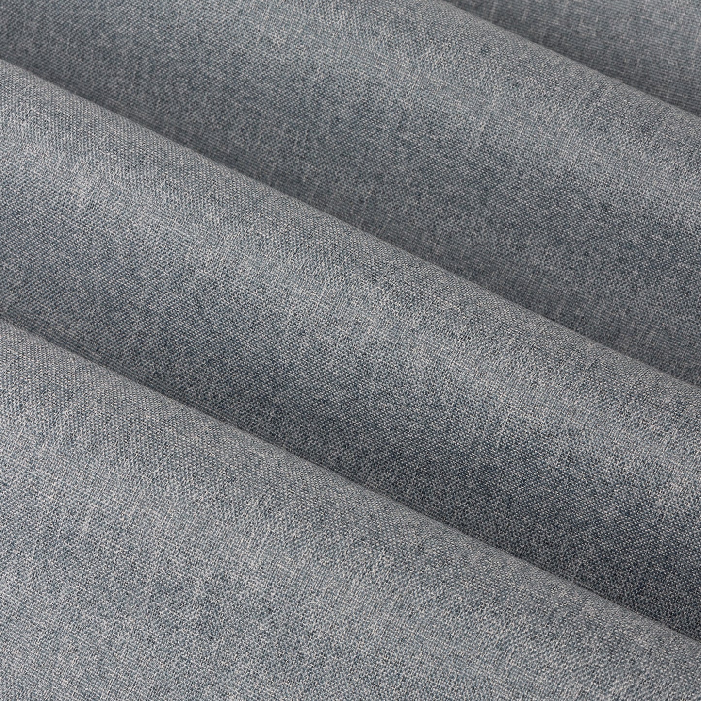 Furn Ultimate Blackout Textured Woven Eyelet Curtains - Denim