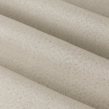 Furn Ultimate Blackout Textured Woven Eyelet Curtains - Ecru