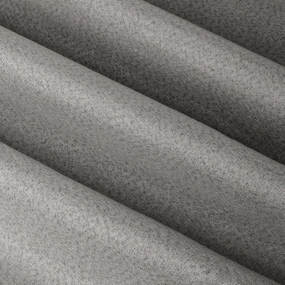 Furn Ultimate Blackout Textured Woven Eyelet Curtains - Grey