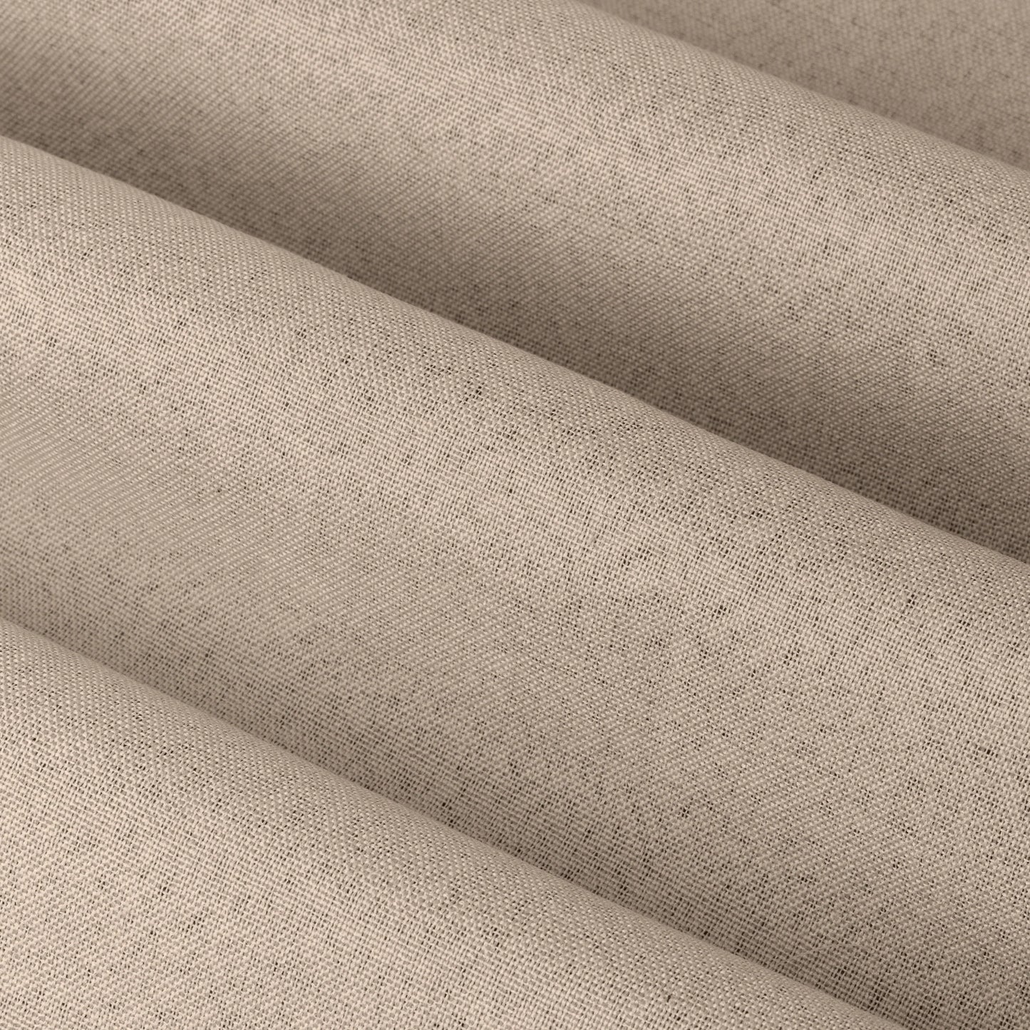 Furn Ultimate Blackout Textured Woven Eyelet Curtains - Natural