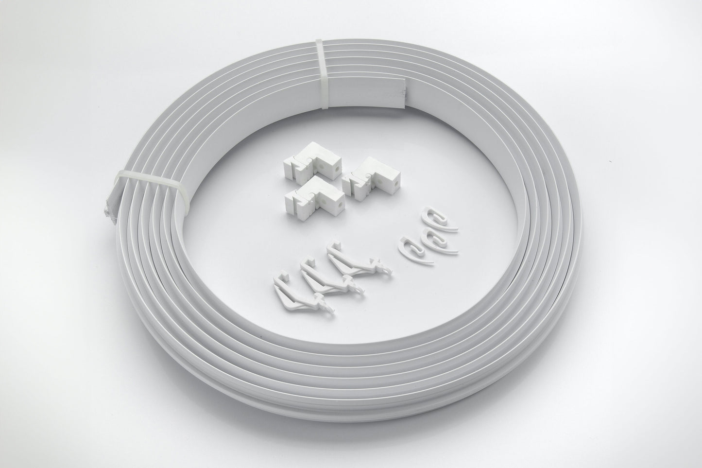 Universal Uncorded PVC 500cm Coiled Curtain Track