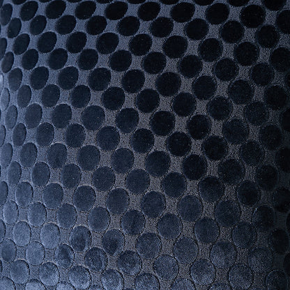 Soiree Velvet Spot Cushion - Navy