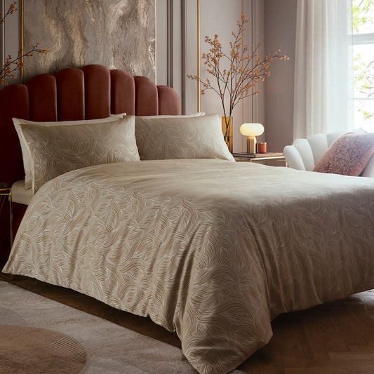 Venus Grace Duvet Cover Set in Natural - Duvet Cover Set - Laurence Llewelyn-Bowen