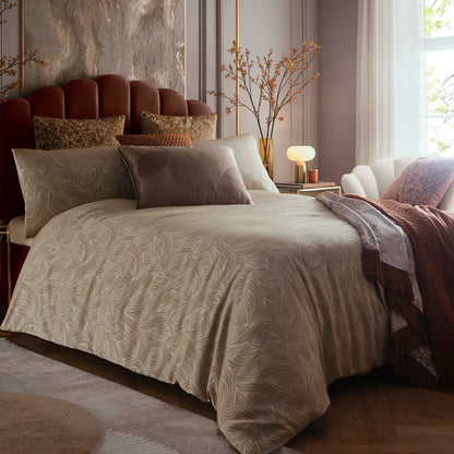 Venus Grace Duvet Cover Set in Natural - Duvet Cover Set - Laurence Llewelyn-Bowen