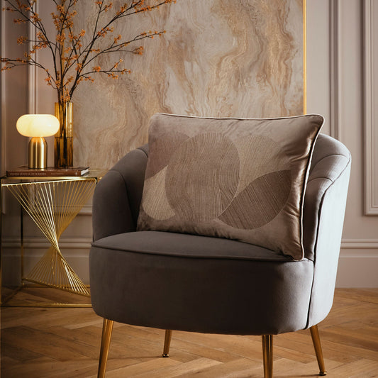 Venus Desire Cushion in Mink 40 x 60cm - Cushion - Laurence Llewelyn-Bowen