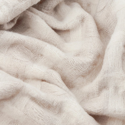 Wylder Walton Waffle Throw - Linen