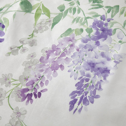 Wisteria Duvet Cover Set by Dreams & Drapes Design in Lilac - Duvet Cover Set - Dreams & Drapes Design