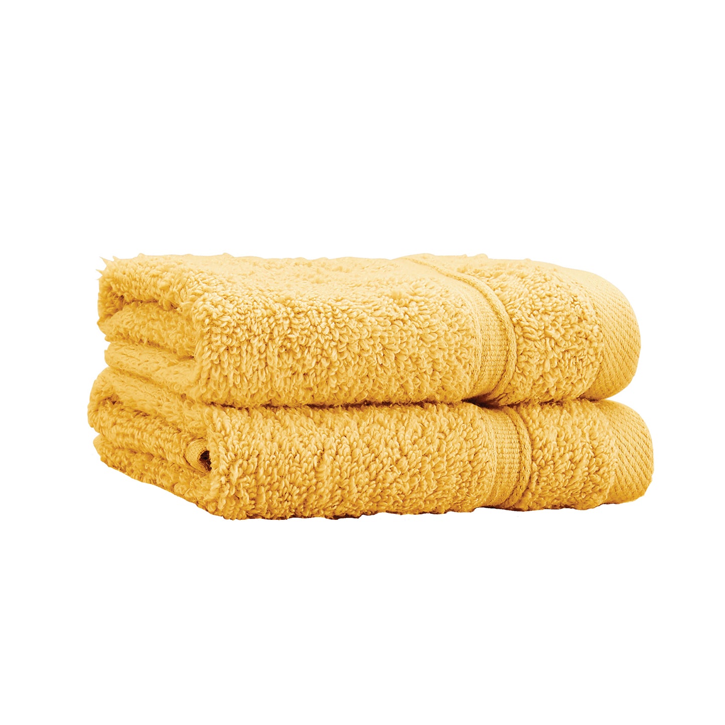 Catherine Lansfield Zero Twist Bath Towels - Ochre