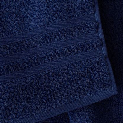 Catherine Lansfield Zero Twist Bath Towels - Navy