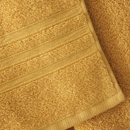 Catherine Lansfield Zero Twist Bath Towels - Ochre