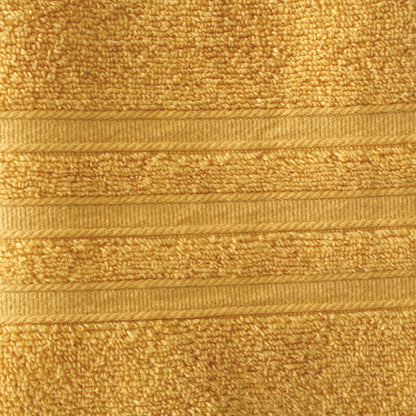 Catherine Lansfield Zero Twist Bath Towels - Ochre