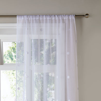 Zara Voile Panel by Appletree Boutique in White - Voile Panel - Appletree Boutique
