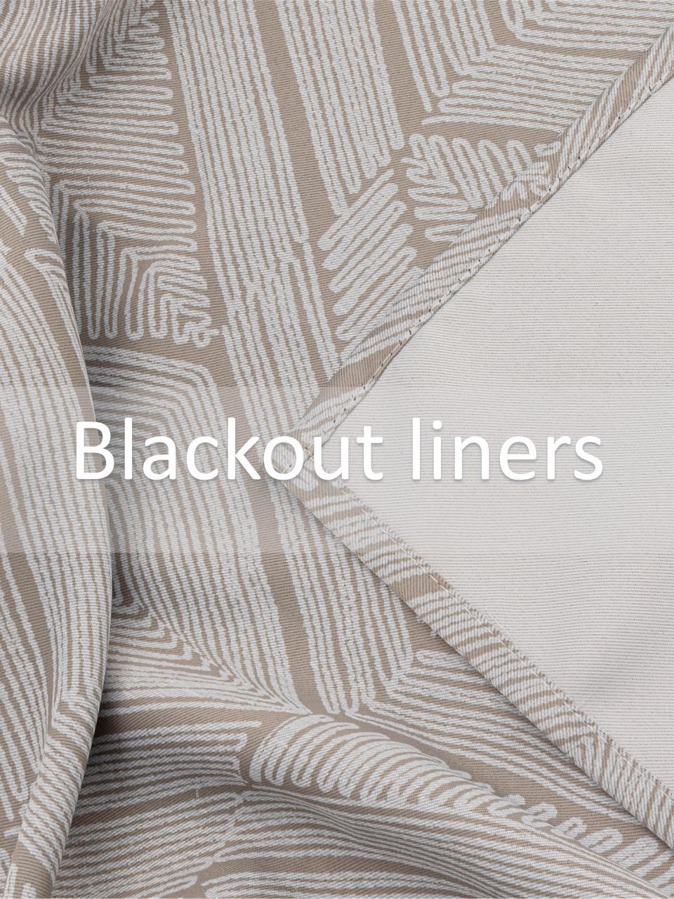 Alan Symonds Aztec Blackout Eyelet Curtains - Cream