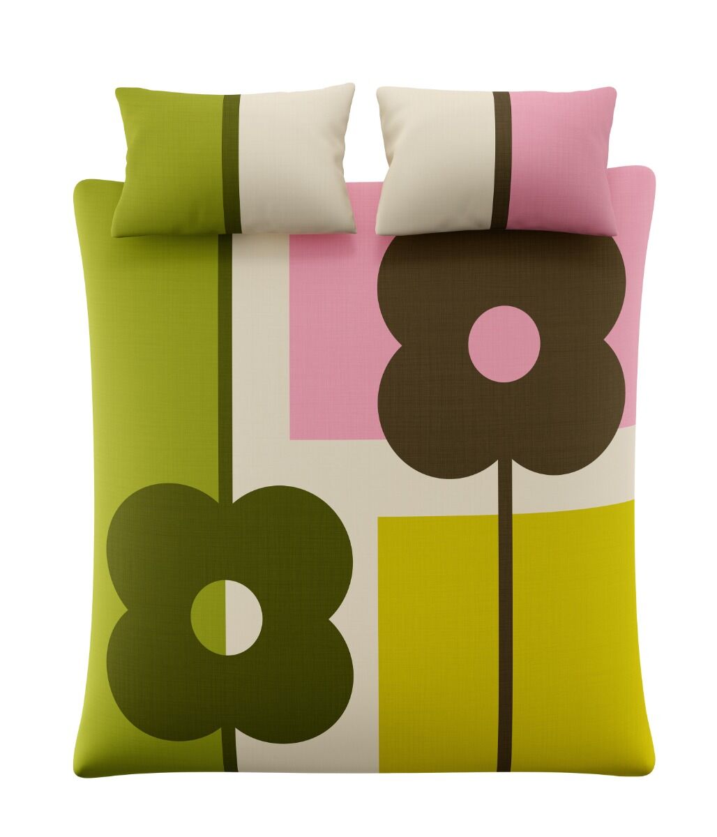 Orla Kiely Abacus Block Duvet Cover Set - Multi
