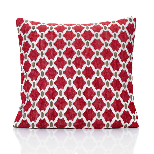 Alan Symonds Berkeley Filled Cushion - Red