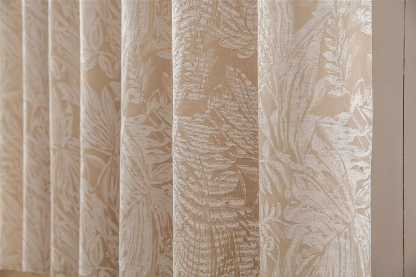 Alan Symonds Botanic Eyelet Curtains - Cream