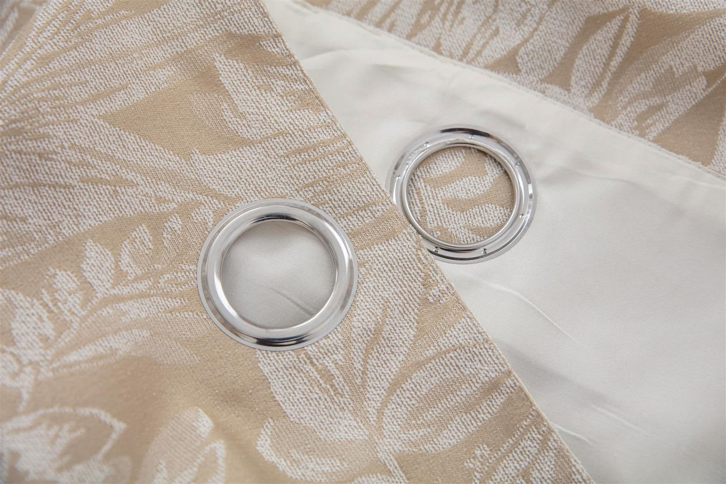 Alan Symonds Botanic Eyelet Curtains - Cream