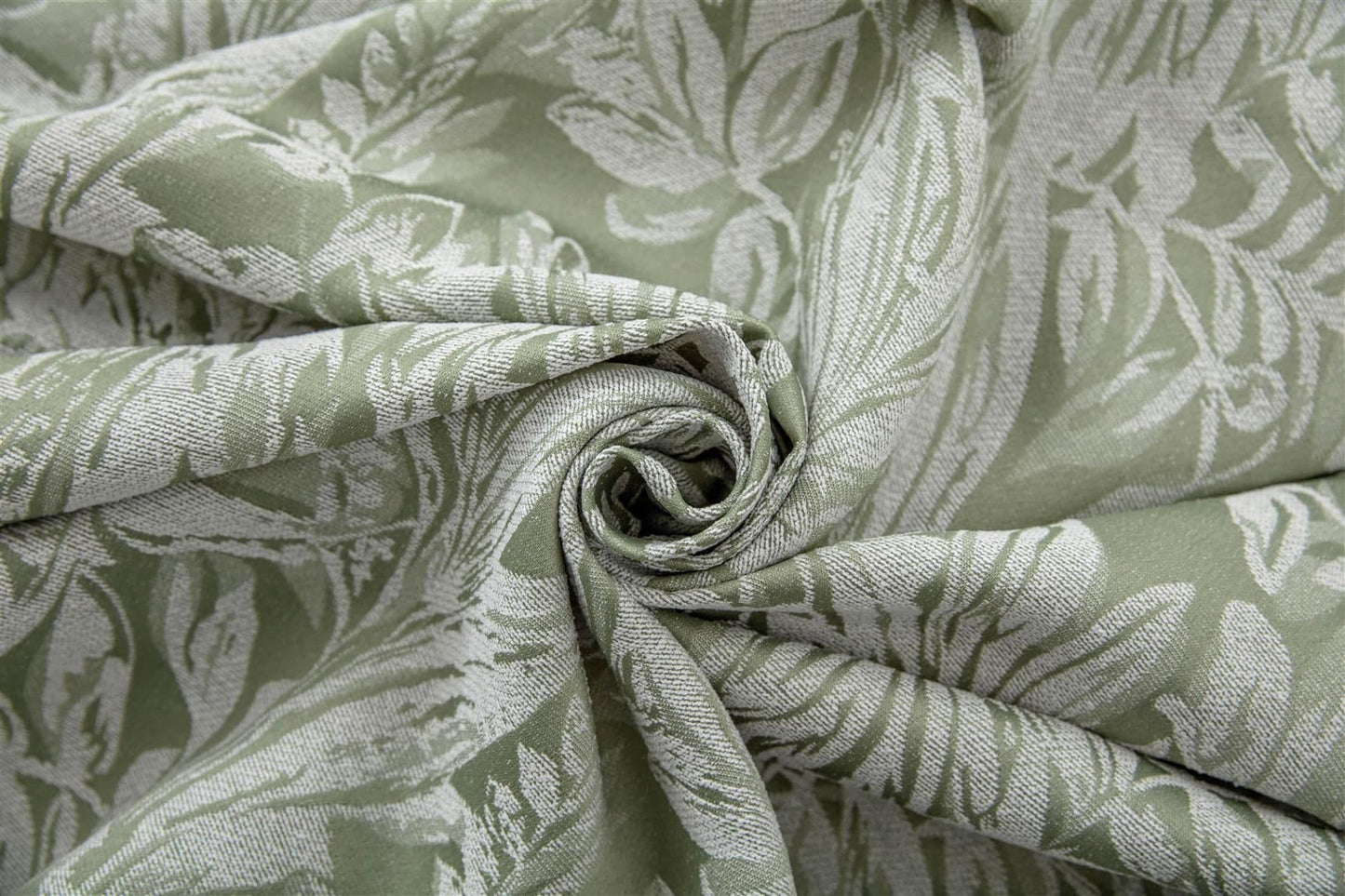 Alan Symonds Botanic Eyelet Curtains - Green