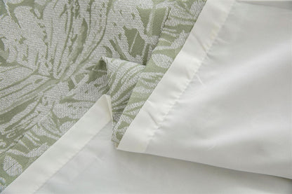Alan Symonds Botanic Eyelet Curtains - Green