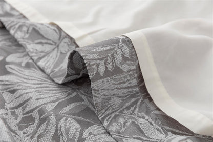 Alan Symonds Botanic Eyelet Curtains - Silver
