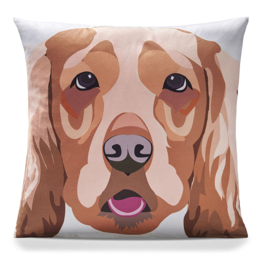 Alan Symonds Breeds Cocker Spaniel Filled Cushion