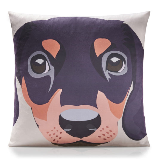 Alan Symonds Breeds Dachshund Filled Cushion