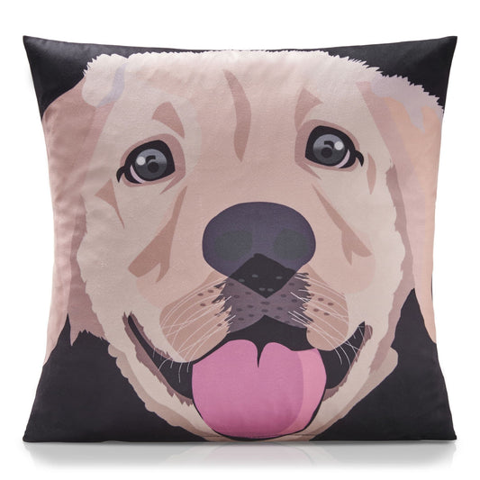 Alan Symonds Breeds Golden Labrador Filled Cushion
