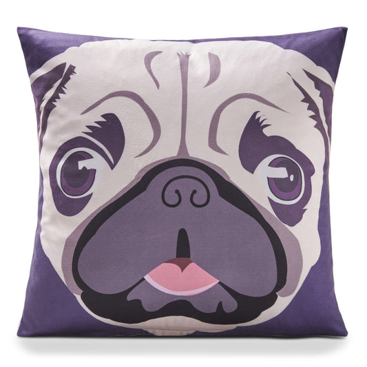 Alan Symonds Breeds Pug Filled Cushion