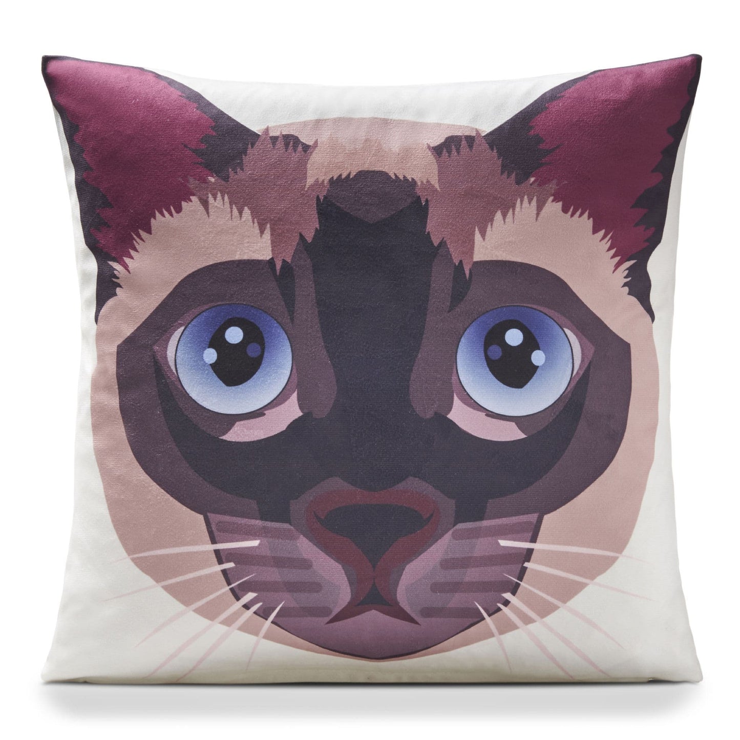 Alan Symonds Breeds Siamese Filled Cushion