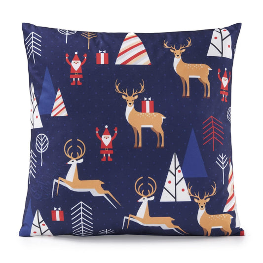 Alan Symonds Christmas Velvet Christmas Eve Filled Cushion
