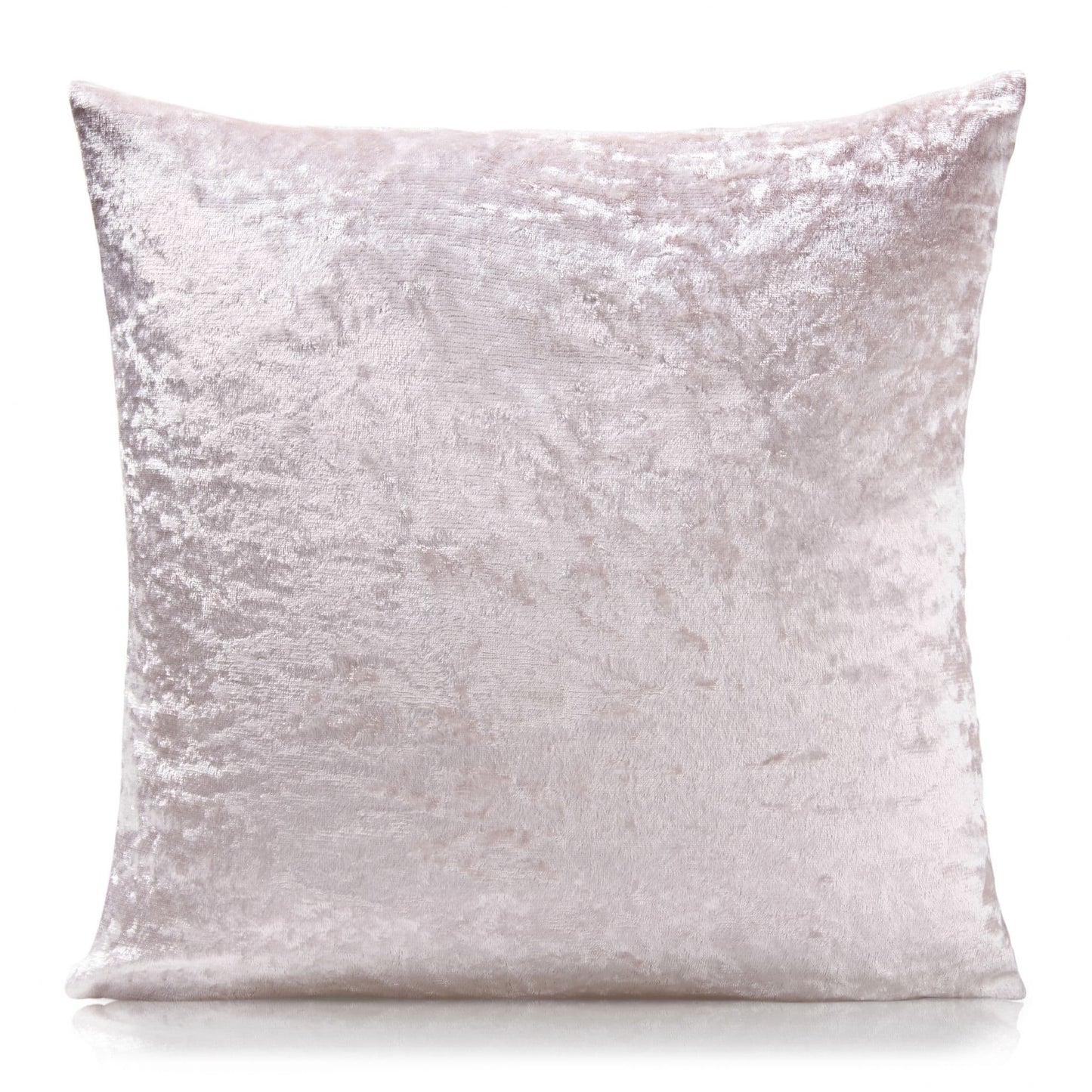 Alan Symonds Crushed Velvet Filled Cushion - Blush