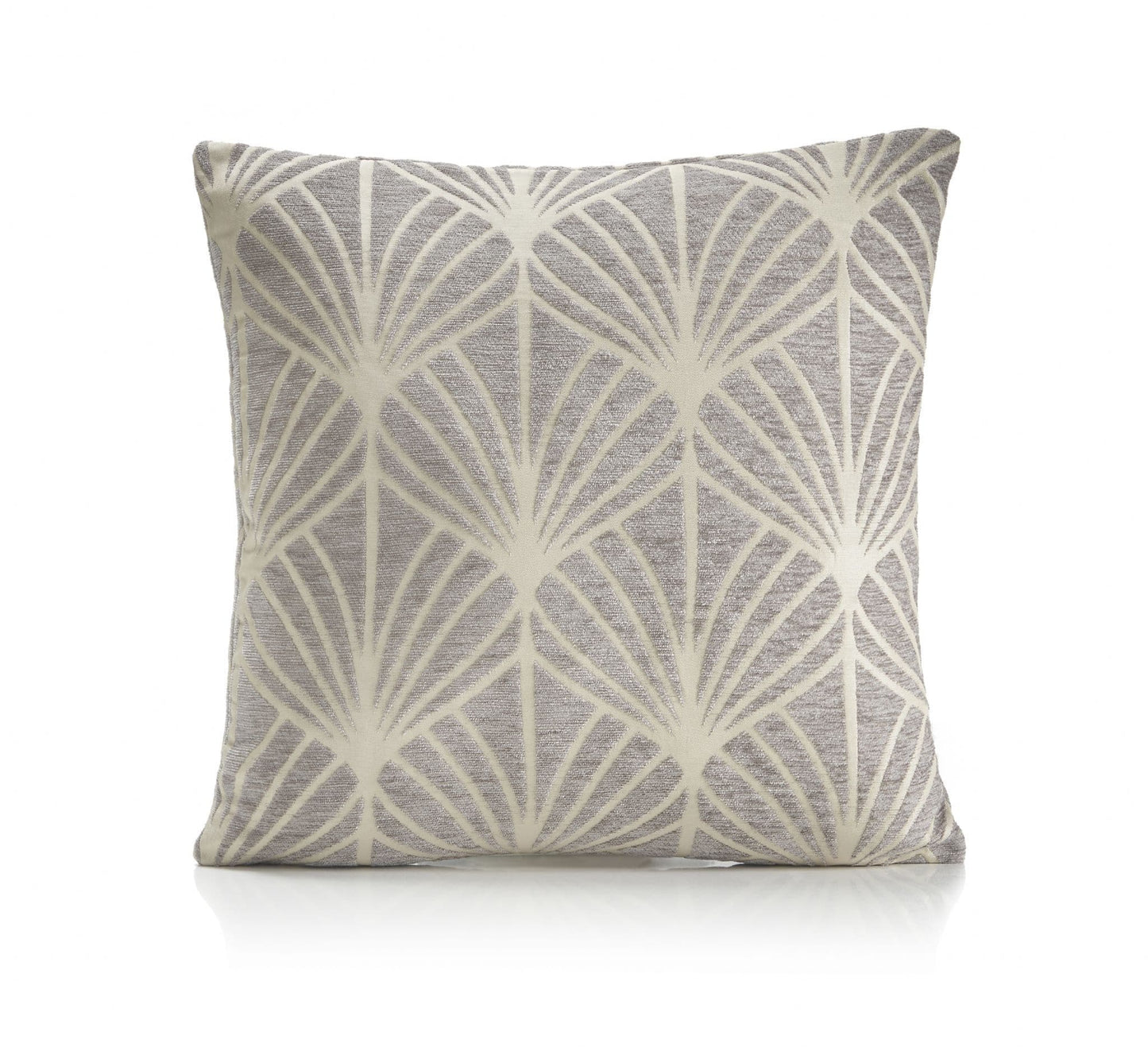 Alan Symonds Deco Filled Cushion - Silver