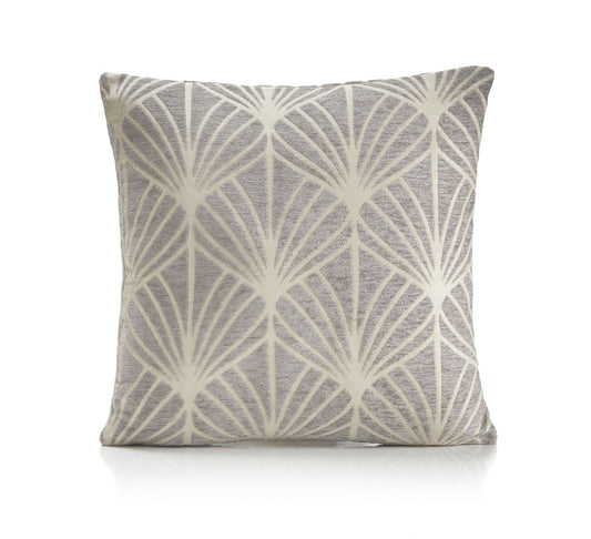Alan Symonds Deco Filled Cushion - Silver