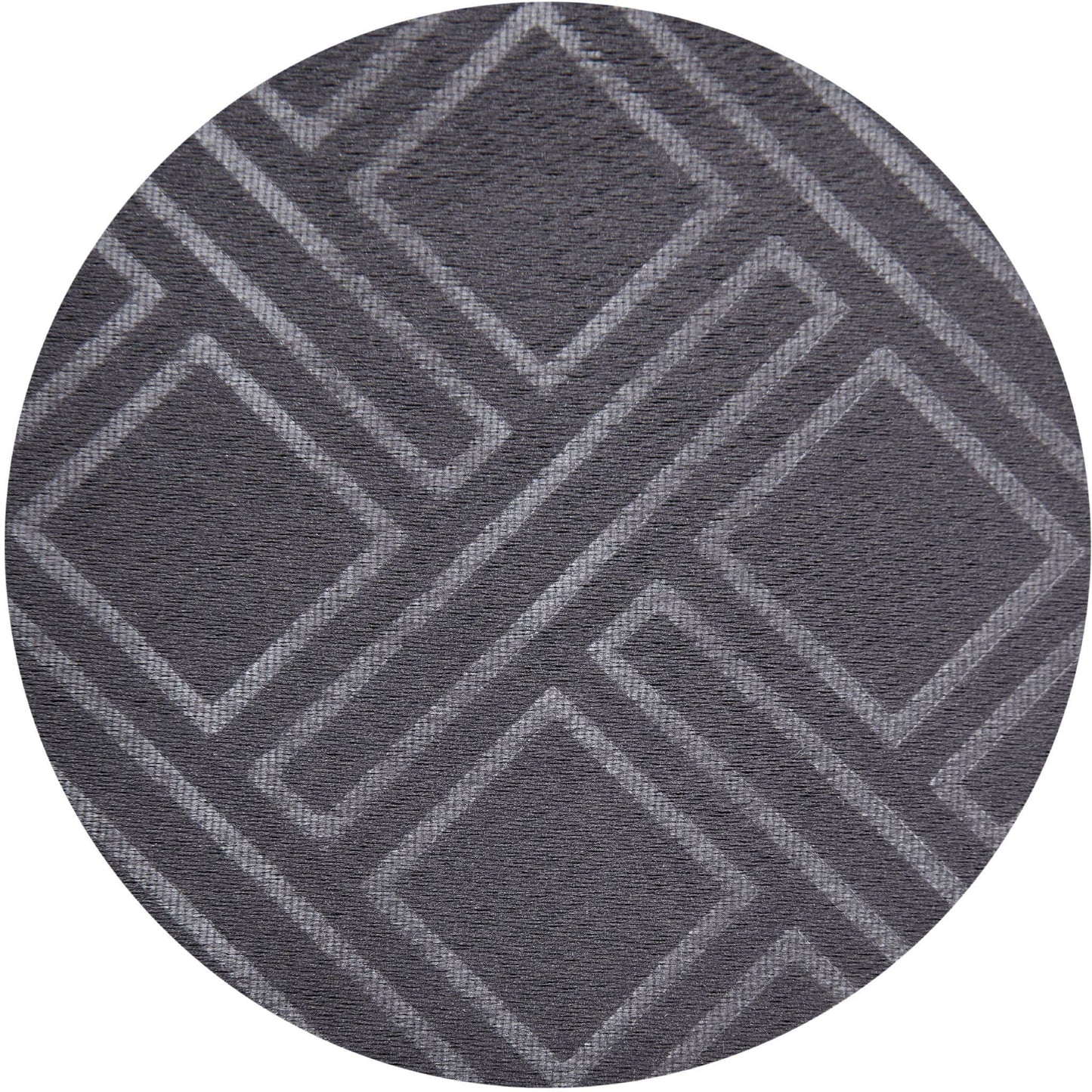 Alan Symonds Diamond Eyelet Curtains - Charcoal
