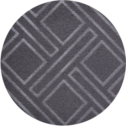 Alan Symonds Diamond Eyelet Curtains - Charcoal