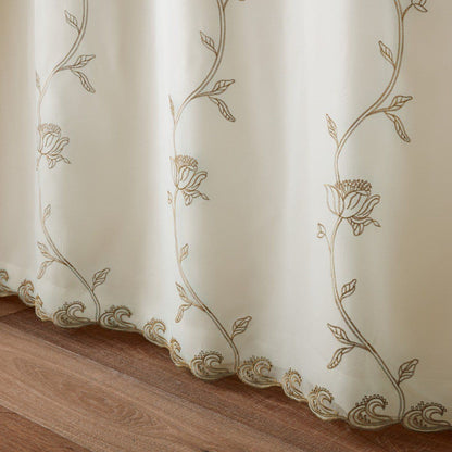 Alan Symonds Exeter Pencil Pleat Curtains - Latte